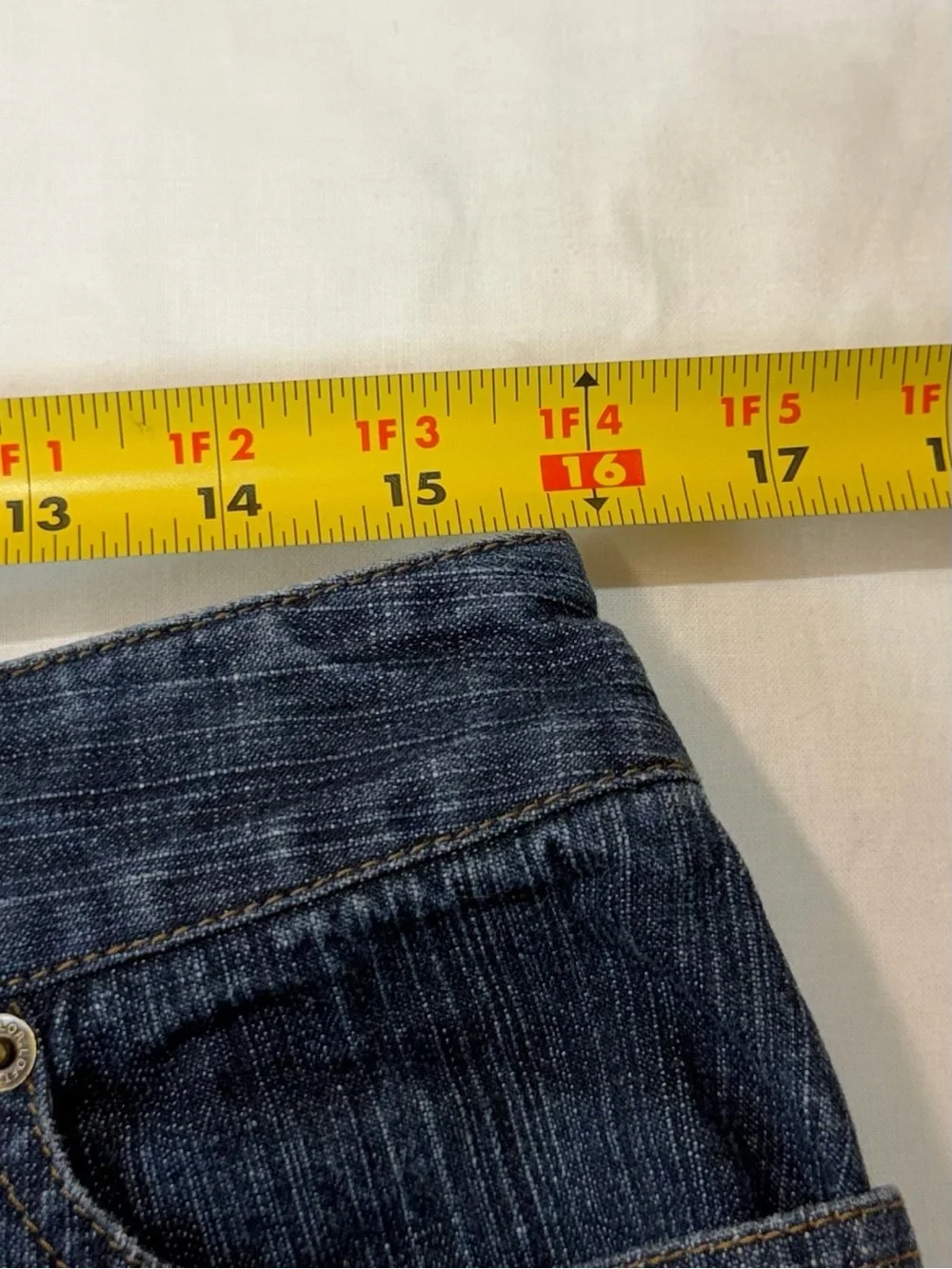 LOFT Dark Blue Denim Skirt